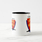 SS Normandie Tweekleurige Koffiemok (Center)