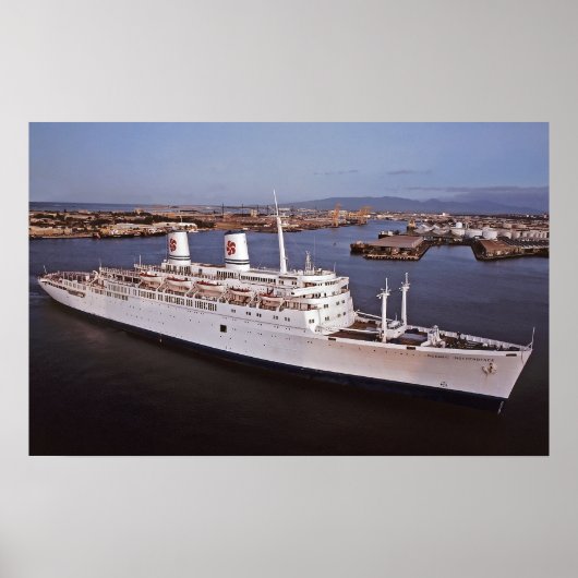 SS Oceanic Independence Poster (Voorkant)