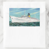 ss Olympia Rechthoekige Sticker (Tas)