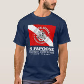 SS Papoose (beste wrakken) T-shirt (Voorkant)