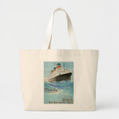 ss Paris - The French Line Grote Tote Bag (Voorkant)