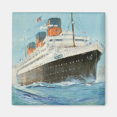 ss Paris - The French Line Magneet (Voorkant)