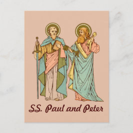 SS. Paul en Peter, apostelen (RLS 13 & 14) Postcar Briefkaart