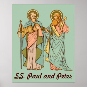 SS. Paul en Peter, apostelen (RLS 13 & 14) Poster