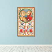 SS. Peter en Paul, apostelen (JMAS 01) Canvas Afdruk (Insitu (Houten vloer))