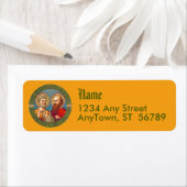 SS. Peter en Paul, apostelen (JMAS 01) Etiket (Insitu)