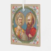 SS. Peter en Paul, apostelen (JMAS 01) Glas Ornament (Voorkant links)