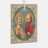 SS. Peter en Paul, apostelen (JMAS 01) Glas Ornament (Voorkant Rechts)