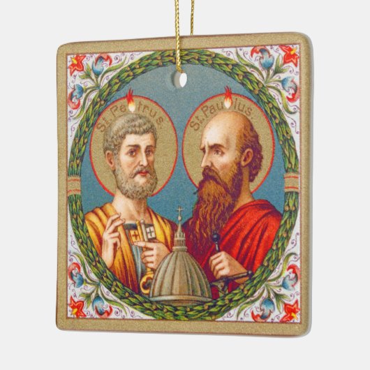 SS. Peter en Paul, apostelen (JMAS 01) Keramisch Ornament (Links)