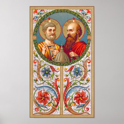 SS. Peter en Paul, apostelen (JMAS 01) Poster (Voorkant)