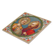 SS. Peter en Paul, apostelen (JMAS 01) Tegeltje (Zijkant)