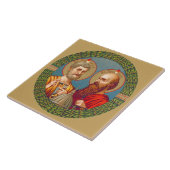 SS. Peter en Paul, apostelen (JMAS 01) Tegeltje (Zijkant)