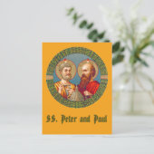 SS. Peter en Paul, Apostles (JMAS 01) Briefkaart (Staand voorkant)
