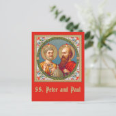 SS. Peter en Paul, Apostles (JMAS 01) Briefkaart (Staand voorkant)