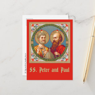 SS. Petrus en Paulus, Apostelen (JMAS 01) Briefkaa Briefkaart