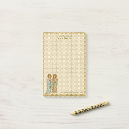 SS. Philip & James (RLS 15, Style 2) 4"x6" Post-it® Notes (Op bureau)