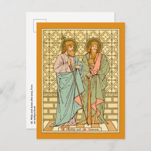 SS. Philip & James the Less (RLS 15) Briefkaart (Voorkant / Achterkant)