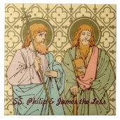 SS. Philip & James the Less (RLS 15) Tegeltje (Voorkant)