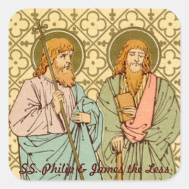 SS. Philip & James the Less (RLS 15) Vierkante Sticker