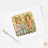 SS. Philip & James the Less (RLS 15) Vierkante Sticker (Envelop)