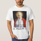 SS. PIUS PP. X T-SHIRT (Voorkant)