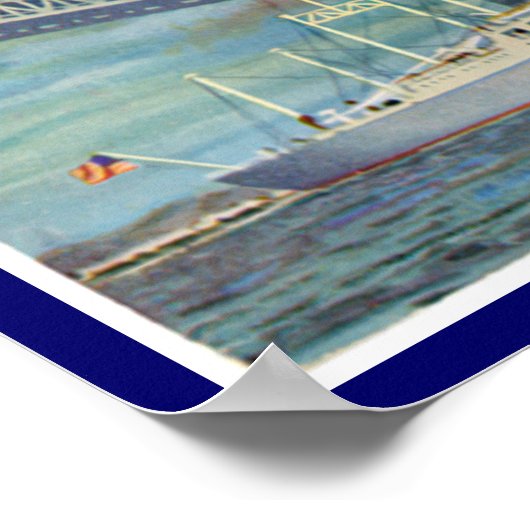 SS President Hoover Poster (Hoek)