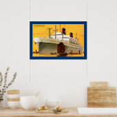 ss President Wilson Poster (Keuken)