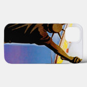 ss Rex over vrijheidsbeeld Case-Mate iPhone Case (Achterkant (horizontaal))