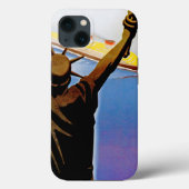 ss Rex over vrijheidsbeeld Case-Mate iPhone Case (Achterkant)