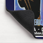 ss Rex over vrijheidsbeeld Muismat (Hoek)