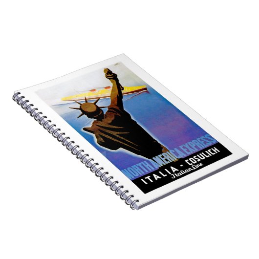 ss Rex over vrijheidsbeeld Notitieboek (Rechterzijde)