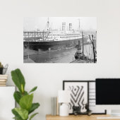 SS Rotterdam Poster (Thuiskantoor)