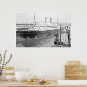 SS Rotterdam Poster (Keuken)