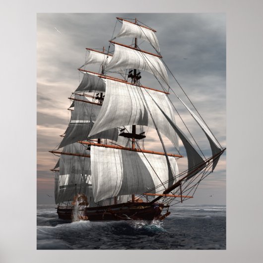 SS Savannah Poster (Voorkant)