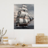 SS Savannah Poster (Keuken)