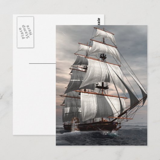 SS Savanne Briefkaart (Voorkant / Achterkant)