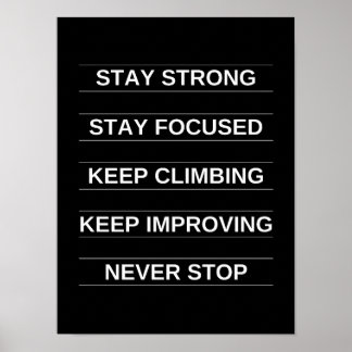 SS, SF, KC, KI, NS - Motivatie Poster