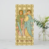 SS. Simon & Jude (RLS 16) Wenskaart (Staand voorkant)