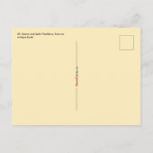 SS. Simon & Jude Thaddeus (RLS 16) Briefkaart (Achterkant)