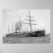 SS Spaarndam Poster (Voorkant)