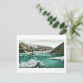 SS Spokane Steamer Passend door Glacier Briefkaart (Staand voorkant)