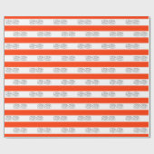 SS Super Sport Wrapping Paper Glossy Cadeaupapier (Vlak)