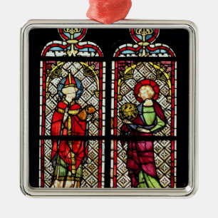 SS. Sylvester en John de Evangelist Metalen Ornament