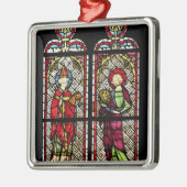 SS. Sylvester en John de Evangelist Metalen Ornament (Links)