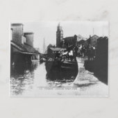 SS Thomas verlaat Wigan Pier Briefkaart (Voorkant)