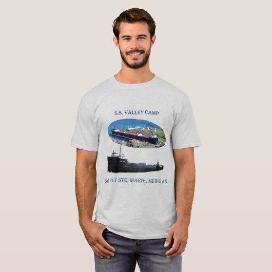 SS Valley Camp duo afbeelding shirt (Voorkant volledig)