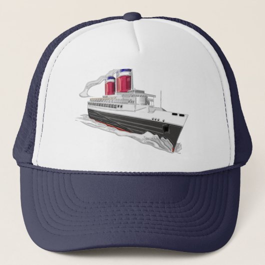SS Verenigde Staten Trucker Hat Pet (Voorkant)