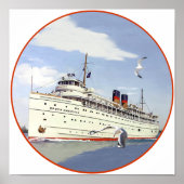 SS Zuid-Amerikaans Poster (Voorkant)