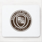 SSAA BLACK BELT MOUSE PAD MUISMAT (Voorkant)