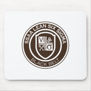 SSAA BLACK BELT MOUSE PAD MUISMAT